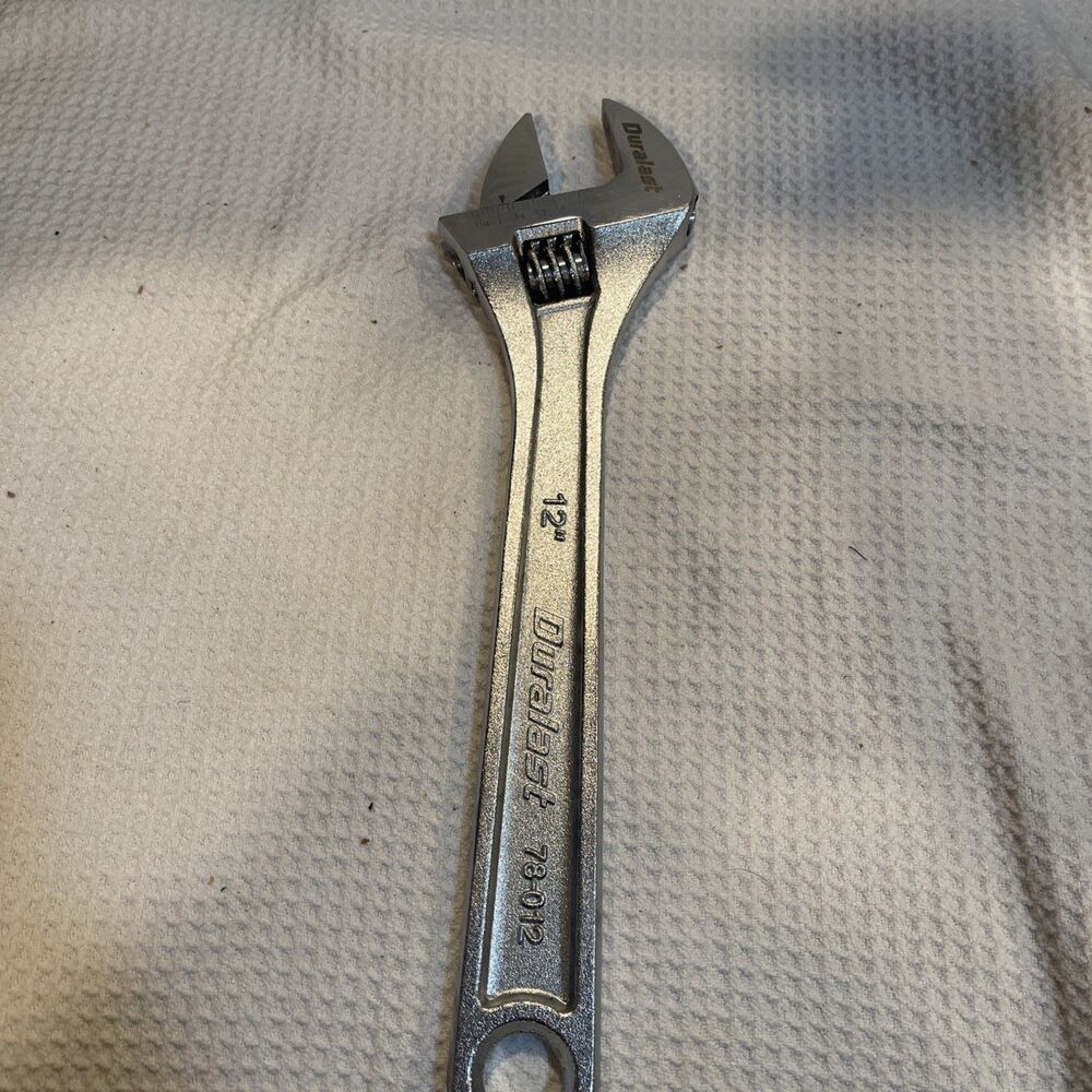 12" Adjustable Wrench Duralast 300mm 78-012 Heavy Duty -